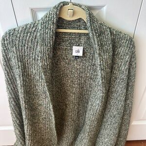 CAbi Green Knit Sweater